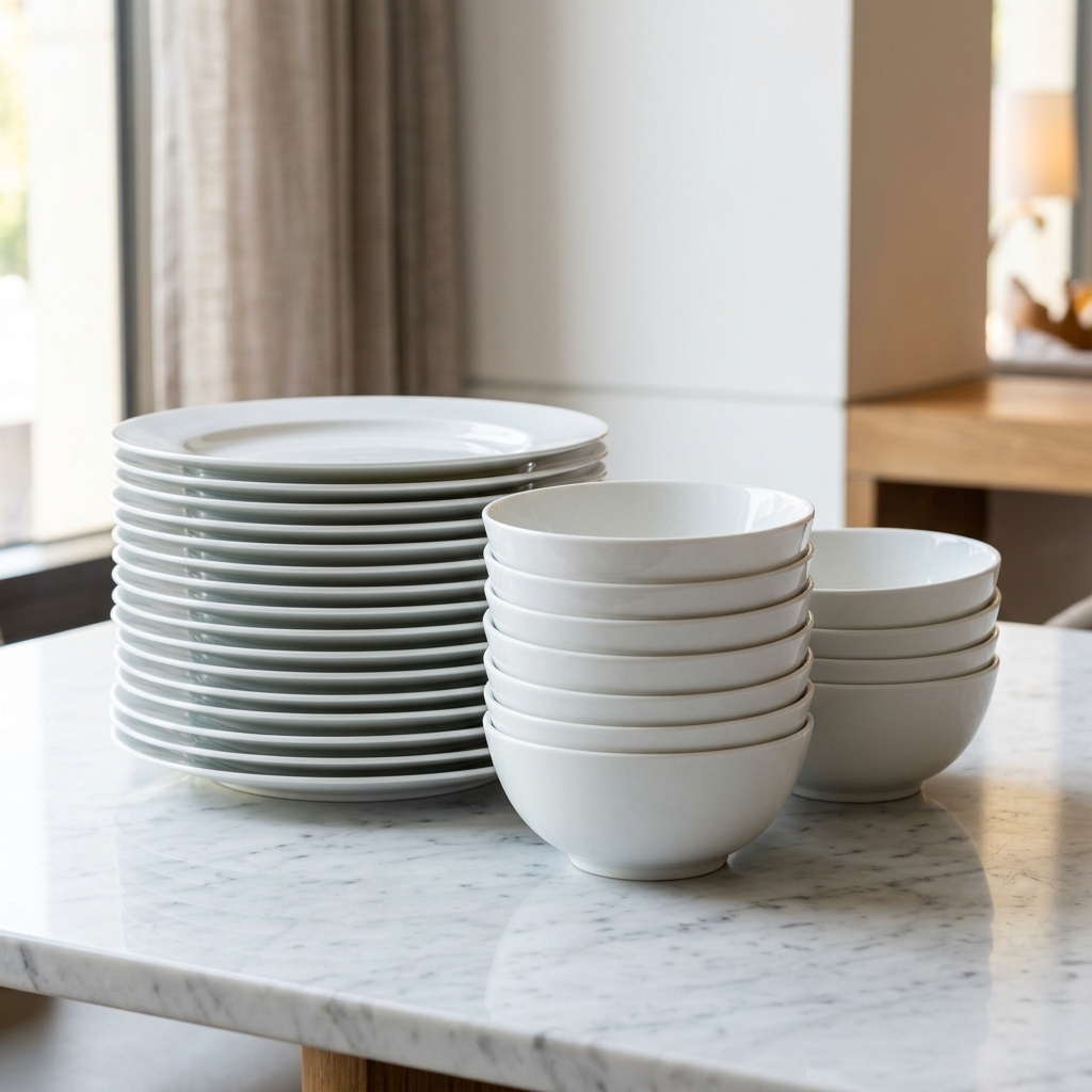 Stackable Porcelain Banquetware