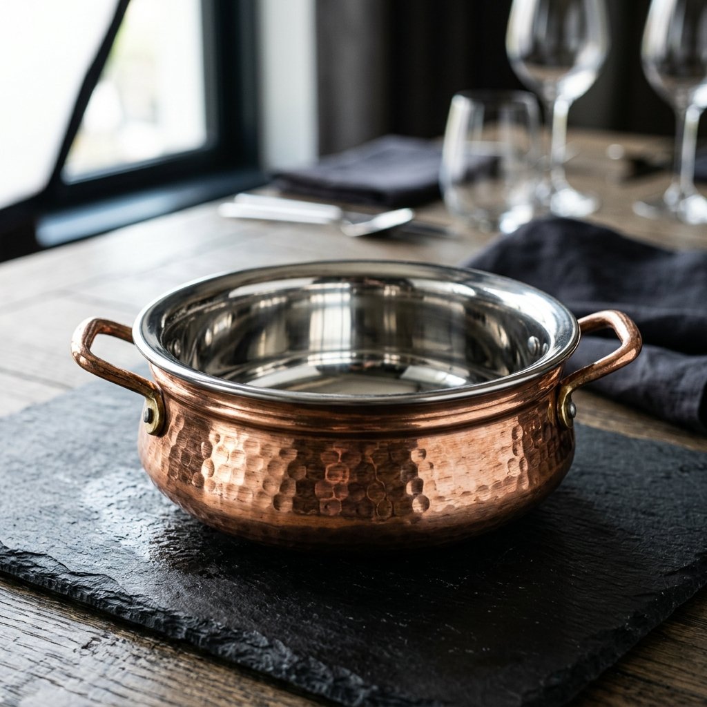 Hammered Copper Handi