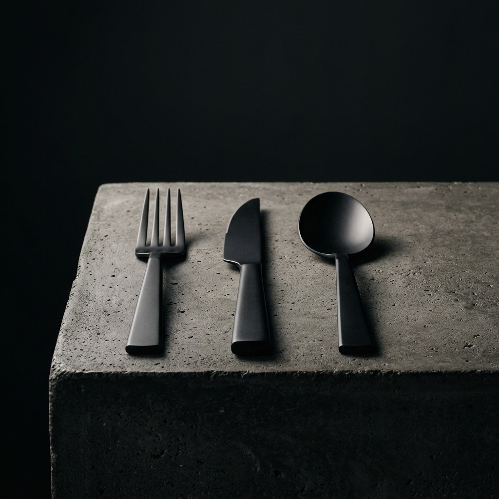 Carlton Latin Black Cutlery