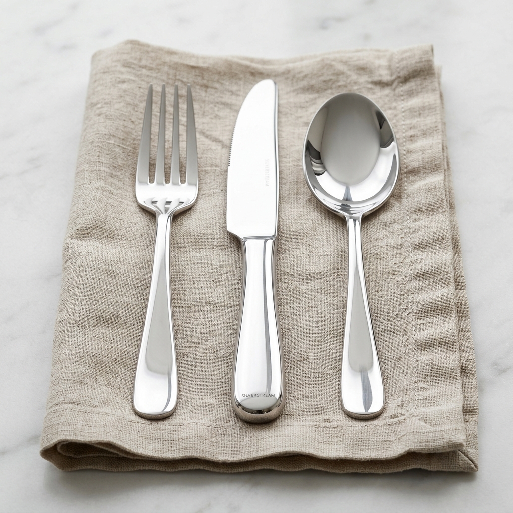 Polished Silver Flatware