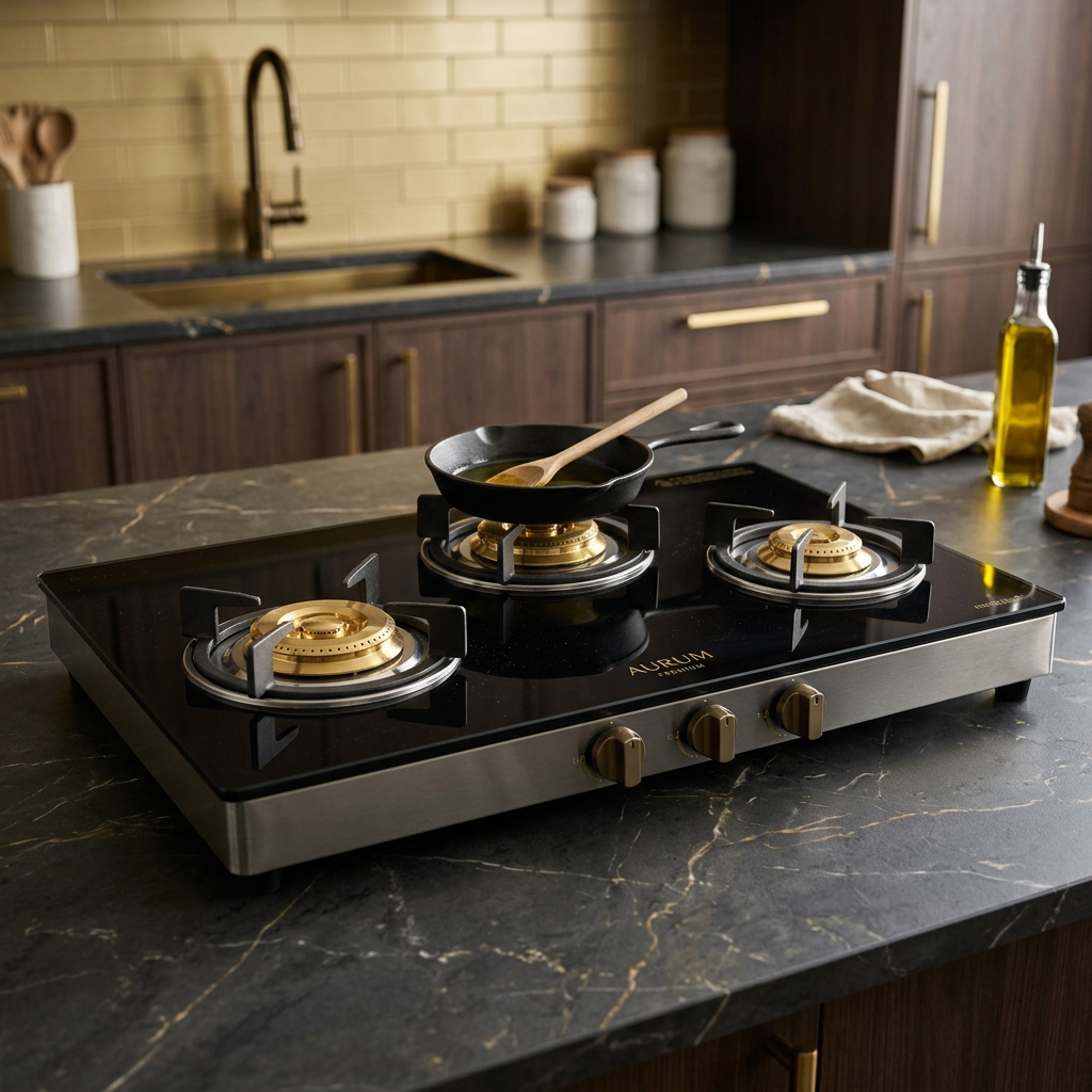 Glass Top Gas Stove