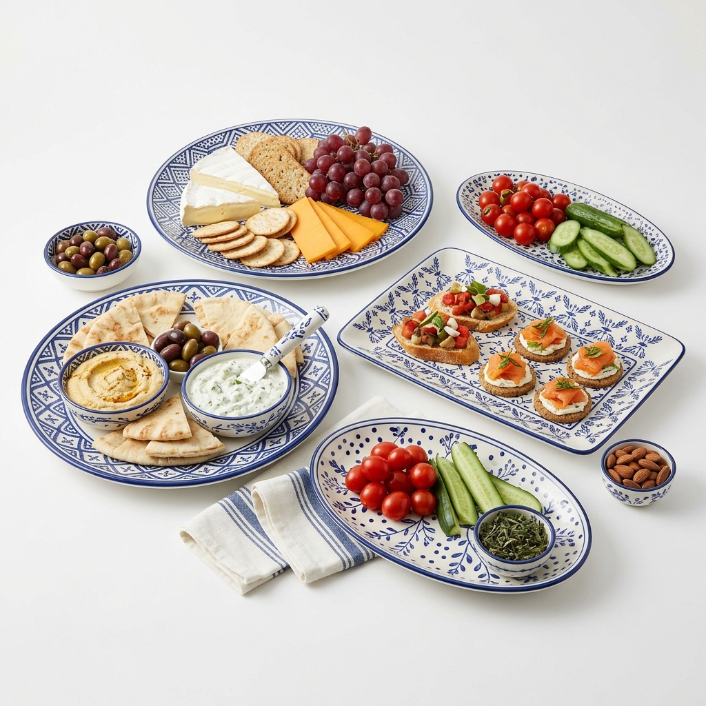 Premium Ceramic Serving Platters