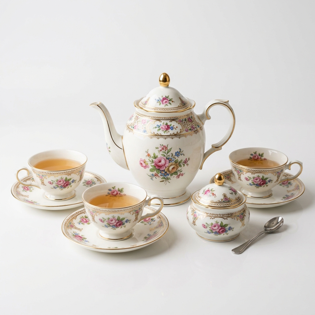 Luxury Porcelain Tea Set