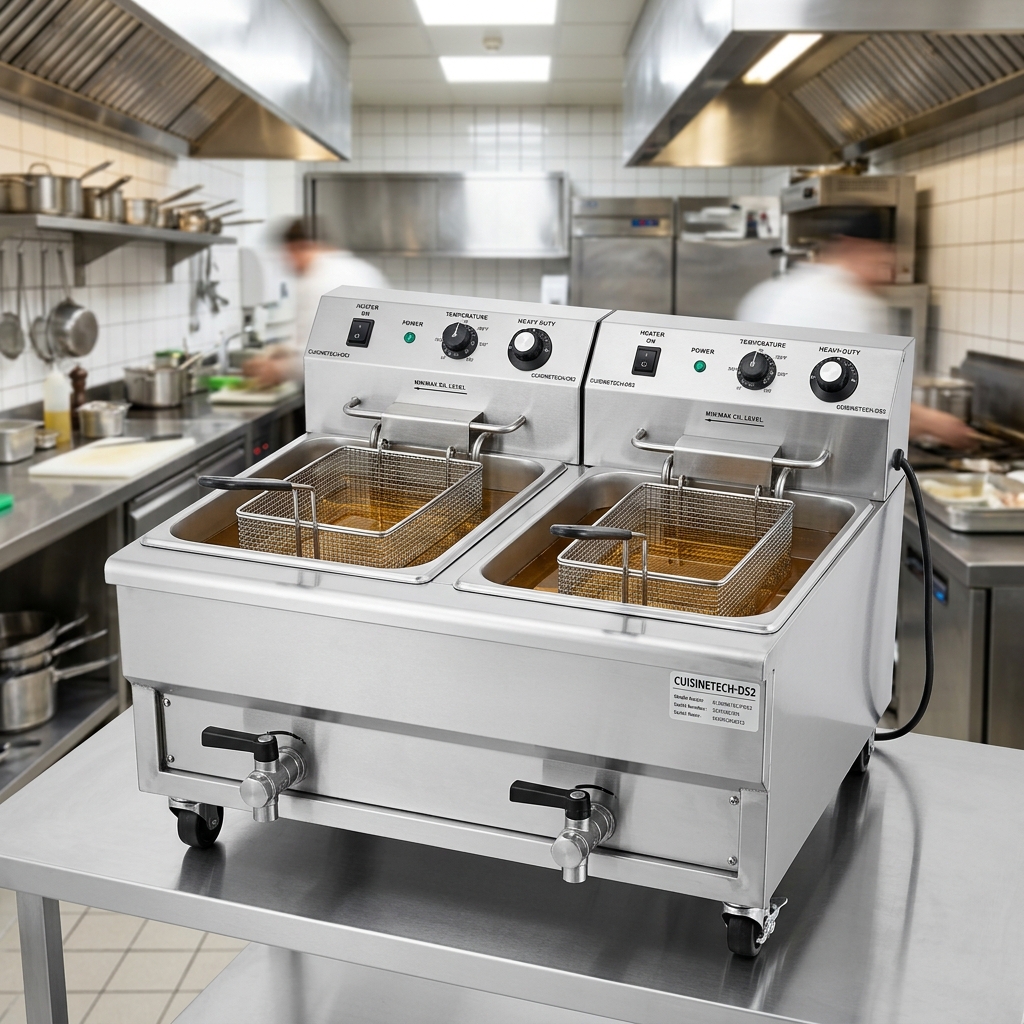 Heavy-Duty Commercial Deep Fryers